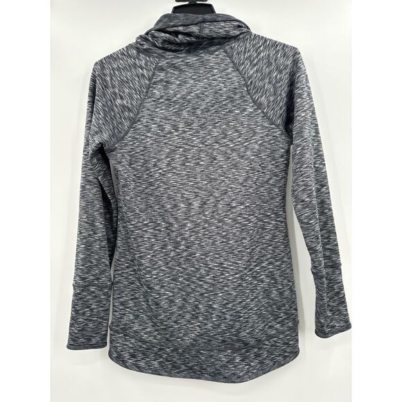 Athleta womens grey cowl neck sweater size M - Picture 5 of 5